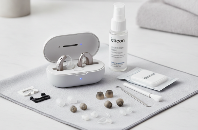 Oticon Hörgeräte Zubehör: Ein Leitfaden zu Ihrer Hörgerätepflege